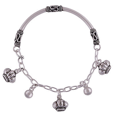 925 STERLING SILVER PLAIN BRACELET - R900002-3
