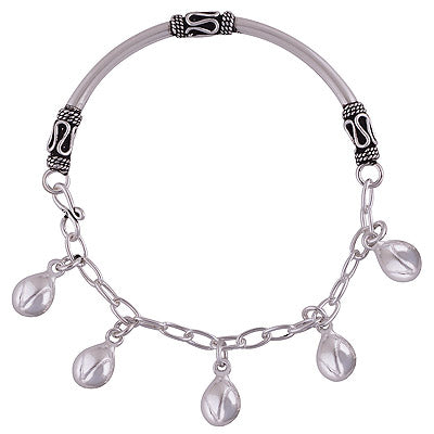 925 STERLING SILVER PLAIN BRACELET - R900002-93