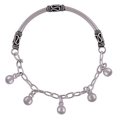 925 STERLING SILVER PLAIN BRACELET - R900002-98