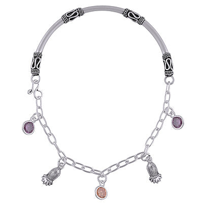 925 STERLING SILVER CUBIC ZIRCONIA BRACELET - R900003-15