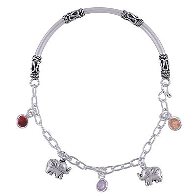 925 STERLING SILVER CUBIC ZIRCONIA BRACELET - R900003-24