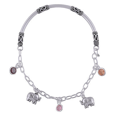 925 STERLING SILVER CUBIC ZIRCONIA BRACELET - R900003-26