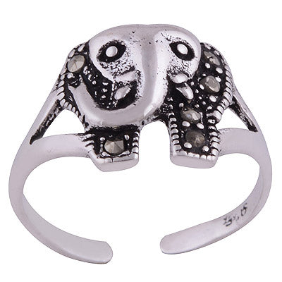 925 STERLING SILVER MARCASITE TOE RING - R9400129-1