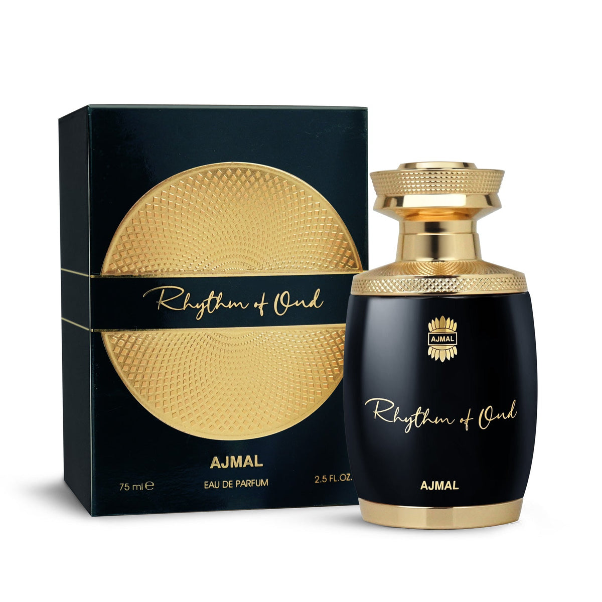 Ajmal RHYTHM OF OUD Perfume 75ML for Unisex official product image