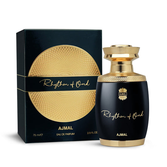Ajmal RHYTHM OF OUD Perfume 75ML for Unisex official product image