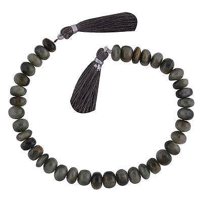 35.3gram Cats Eye (Lehsunia) Rondelle Shape Semi Precious Cabochon Gemstone Beads - RI30870011-1