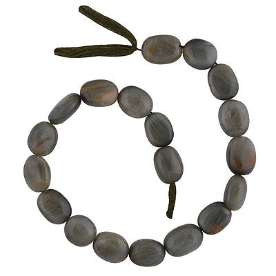 33.1gram Cats Eye (Lehsunia) Oval Shape Semi Precious Cabochon Gemstone Beads - RI30870011-3