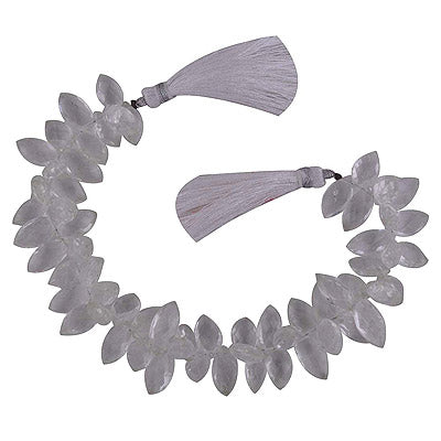 42.8gram Crystal Marquise Shape Semi Precious Cut Gemstone Beads - RI30880024-8