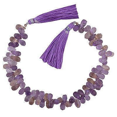 29.8gram Ametrine Teardrops Shape Semi Precious Cut Gemstone Beads - RI30880031-1