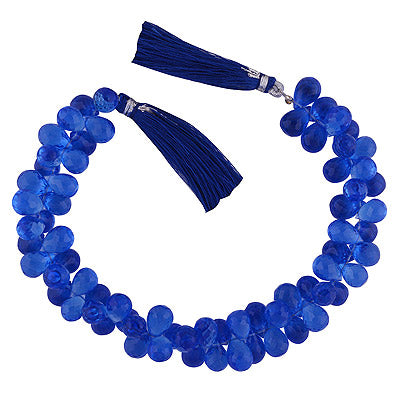 59gram Quartz Teardrops Shape Semi Precious Cut Gemstone Beads - RI30880047-10