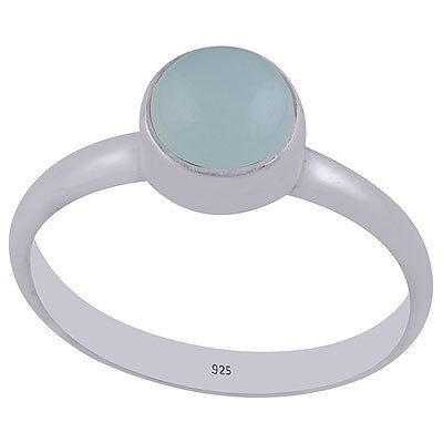 Aqua Chalcedony Ring - RN100001-15