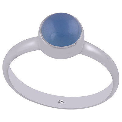 Blue Chalcedony Ring - RN100001-9