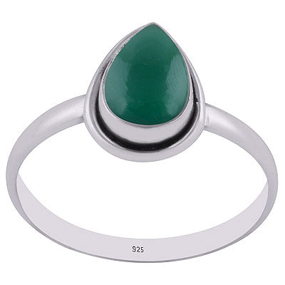 Green Onyx Ring - RN100039-8
