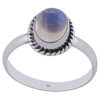Rainbow Moonstone Ring - RN100053-4