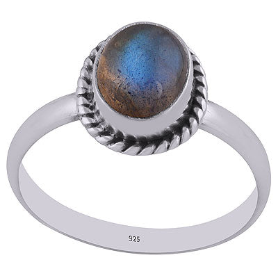 Labradorite Ring - RN100053-5