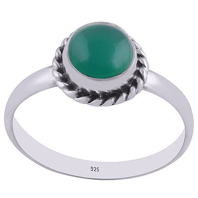 Green Onyx Ring - RN100058-8
