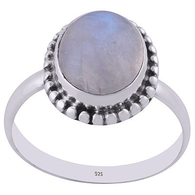 Rainbow Moonstone Ring - RN100079-4