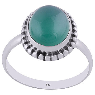 Green Onyx Ring - RN100079-8