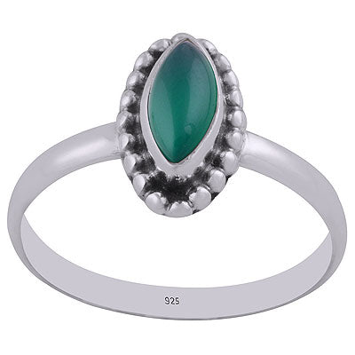 Green Onyx Ring - RN100098-8