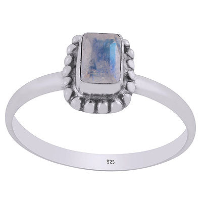 Rainbow Moonstone Ring - RN100129-5