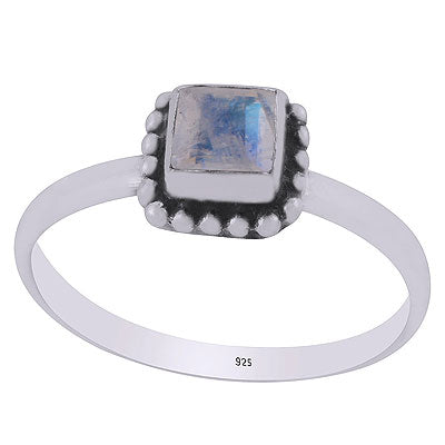 Rainbow Moonstone Ring - RN100131-5