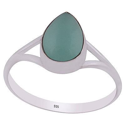 Aqua Chalcedony Ring - RN100161-10