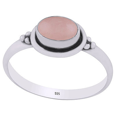 Rose Quartz Ring - RN100183-13