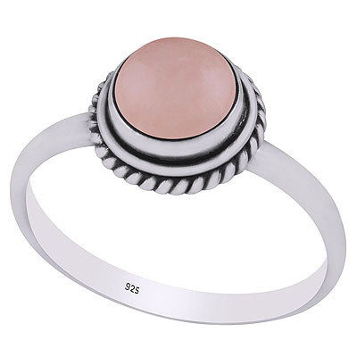 Rose Quartz Ring - RN100188-13