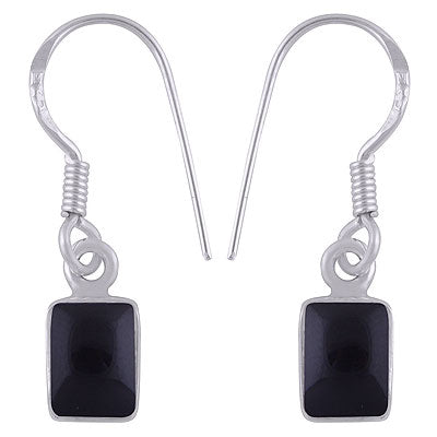 Black Onyx Earrings - RN200017-14