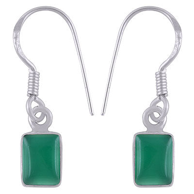 Green Onyx Earrings - RN200017-8