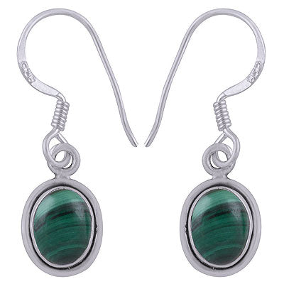 Malachite Earrings - RN200027-12