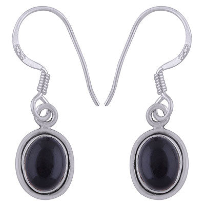 Black Onyx Earrings - RN200027-14