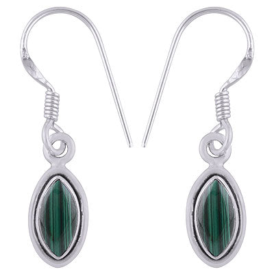 Malachite Earrings - RN200048-12