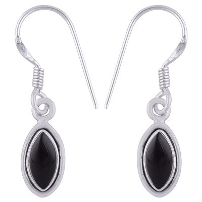 Black Onyx Earrings - RN200048-14