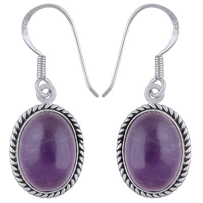 Amethyst Earrings - RN200057-1