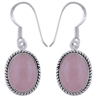Rose Quartz Earrings - RN200057-13