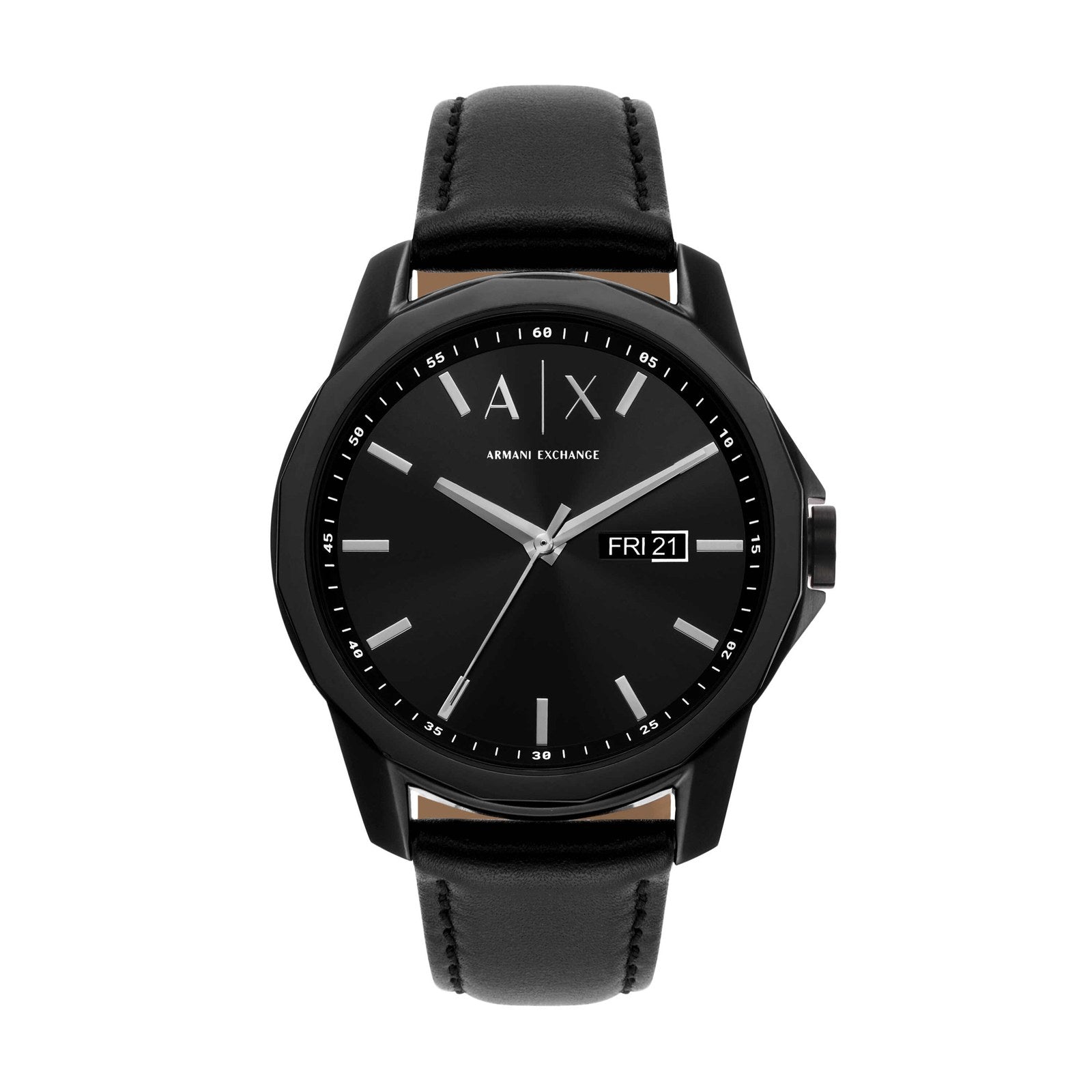 Armani Exchange Black Watch AX7147SET