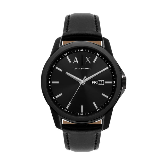 Armani Exchange Black Watch AX7147SET