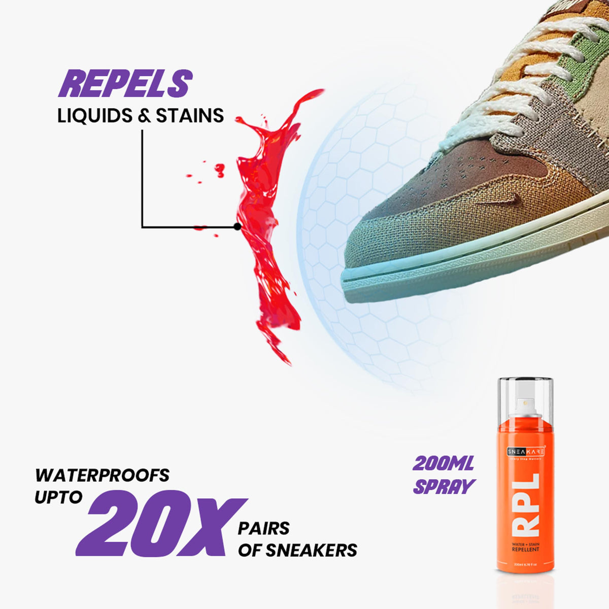 RPL Repellent Spray (200ML) by Sneakare