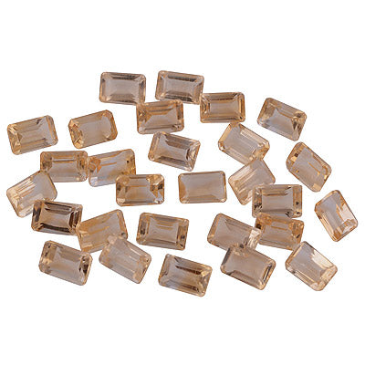 51 Pc Octagon Natural Citrine Standard Quality Cut Gemstones (mm size) Lot - RS30600671-11