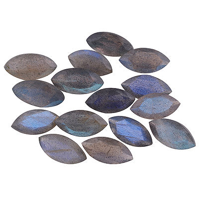 15 Pc Marquise Natural Labradorite Standard Quality Cut Gemstones (mm size) Lot - RS30600672-18