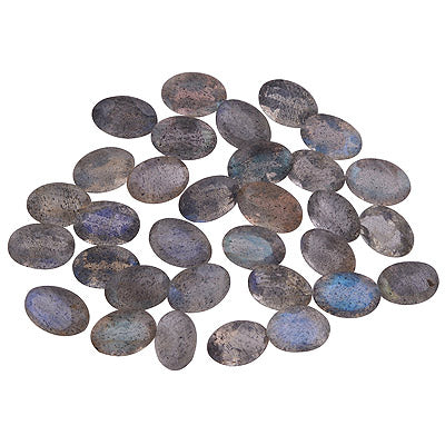 115 Pc Oval Natural Labradorite Standard Quality Cut Gemstones (mm size) Lot - RS30600672-5
