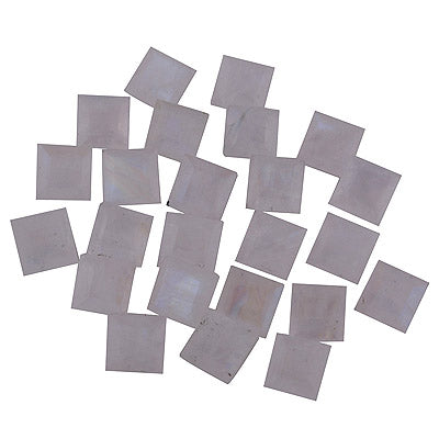24 Pc Square Natural Rainbow Moonstone Standard Quality Cut Gemstones (mm size) Lot - RS30600677-15