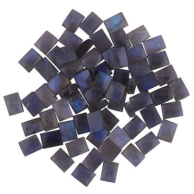 66 Pcs Octagon Natural Labradorite Standard Quality Cabochon Gemstones (mm size) Lot - RS30801329-21