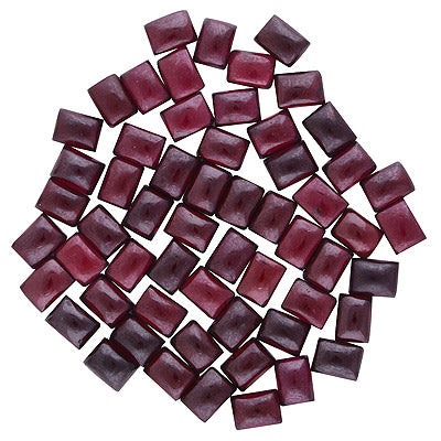 61 Pcs Octagon Natural Garnet Standard Quality Cabochon Gemstones (mm size) Lot - RS30801331-22