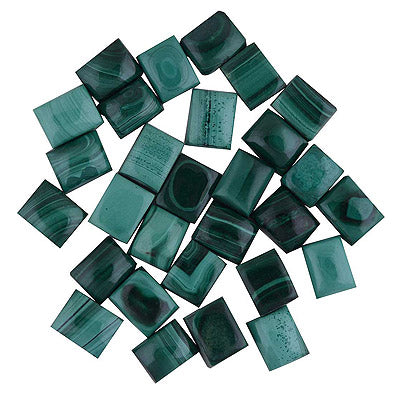 29 Pcs Octagon Natural Malachite Standard Quality Cabochon Gemstones (mm size) Lot - RS30801335-22