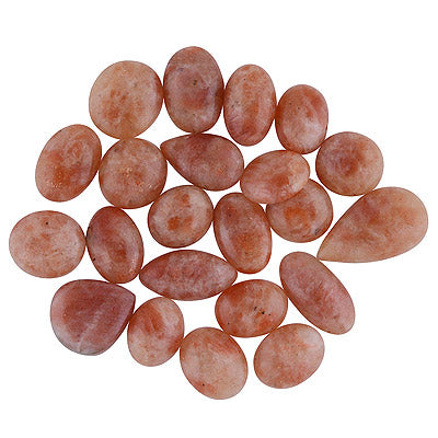 22 Pcs Natural Sun Stone Standard Quality Cabochon Gemstones Free Size Lot - RS30900184-51