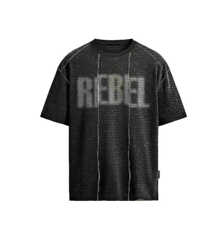 Rebel - Oversized T-shirt (Charcoal) by Instinct First
