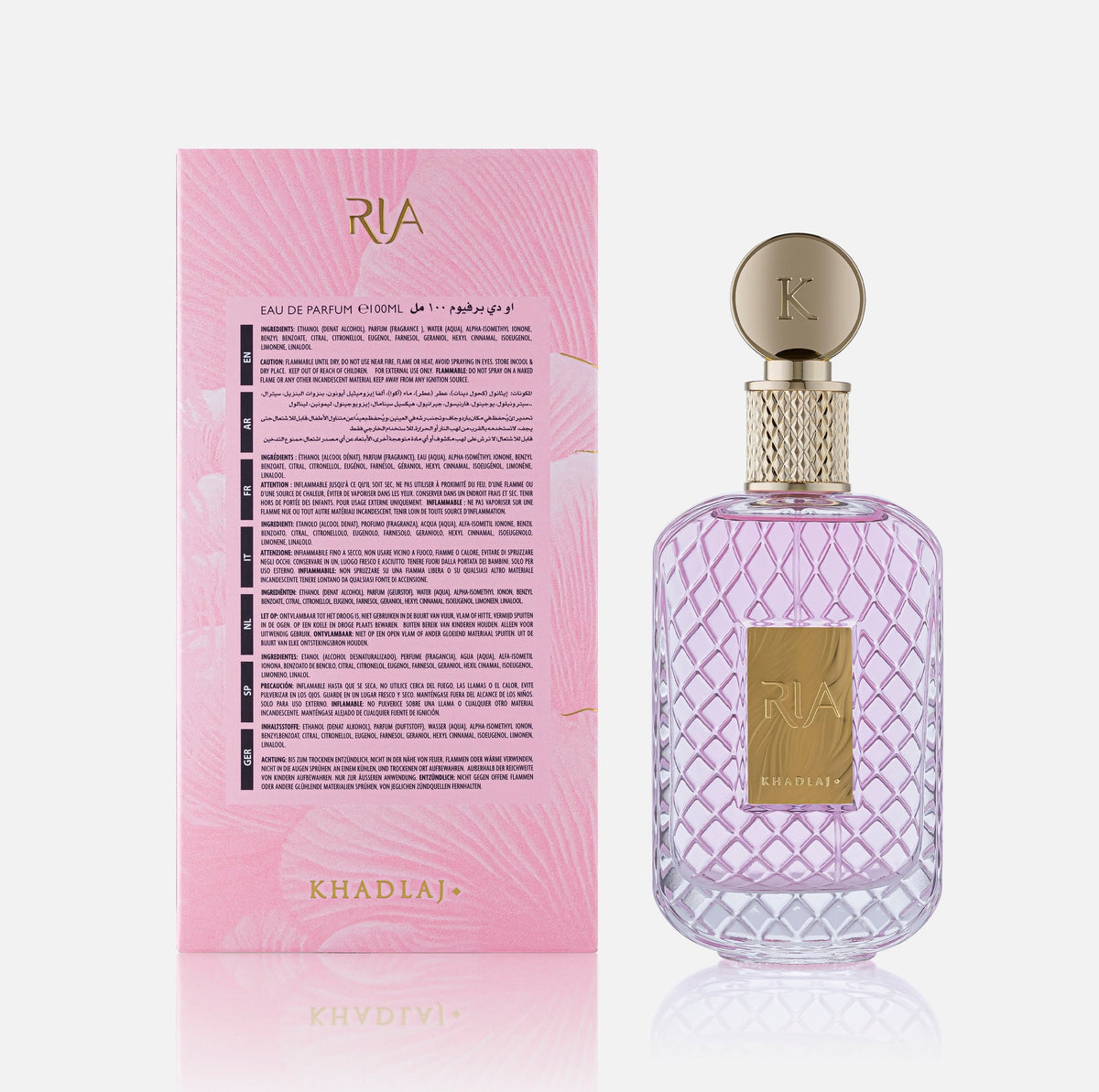 Khadlaj Ria Eau de Parfum 100ML Khadlaj perfume