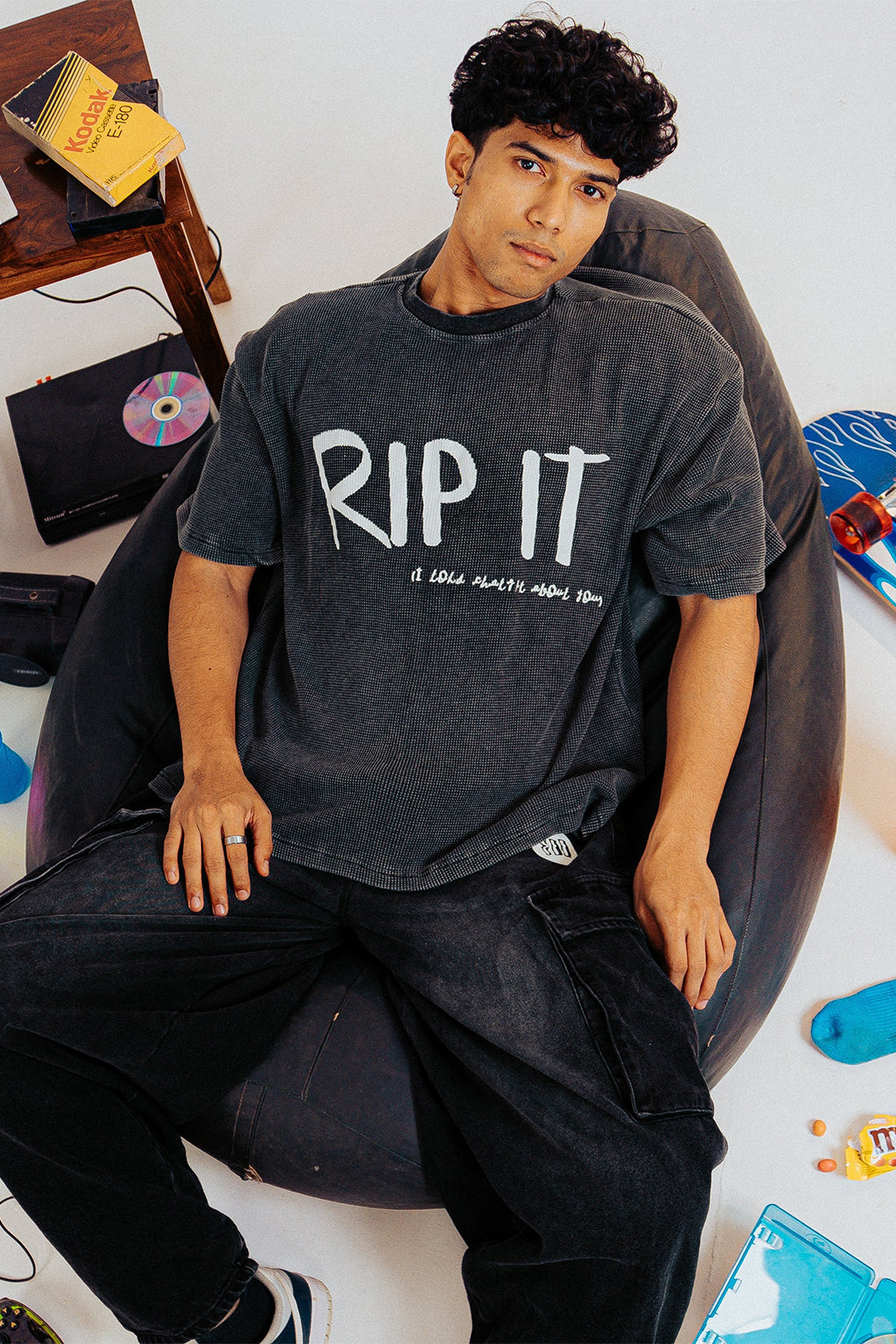 ODD ASAP 'Rip IT' Washed Tshirt by oddnoteven